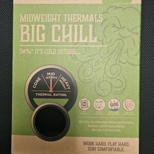 Big Chill Midweight Thermal Undershirt - Black